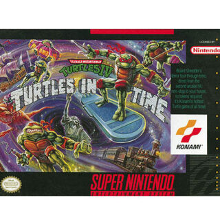 Teenage Mutant Ninja Turtles IV Turtles in Time